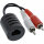 InLine® Audio über RJ45 passiv, 2x Cinch auf 1x Klinke 3,5mm / RJ45 Buchse, max. 50m, 2er Pack