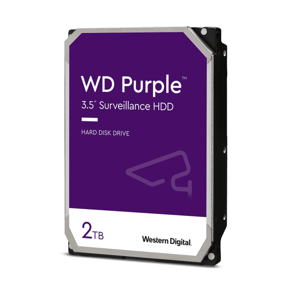 3,5" HDD SATA 2TB WD Purple WD20PURZ
