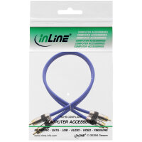 InLine® Cinch Kabel AUDIO, PREMIUM, vergoldete Stecker, 2x Cinch Stecker / Stecker, 3m