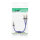 InLine® Cinch/Klinke Kabel, PREMIUM, 2x Cinch Buchse an 3,5mm Klinke Stecker, 0,25m